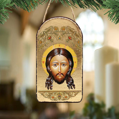 Icon of The Holy Face Religious Orthodox Sacred Icon Ornament - Inspirational Icon Decor - 87018
