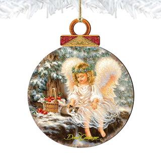 Winter Companions Wooden Ornaments by Gelsinger - Nativity Holiday Decor - 8021120-0718