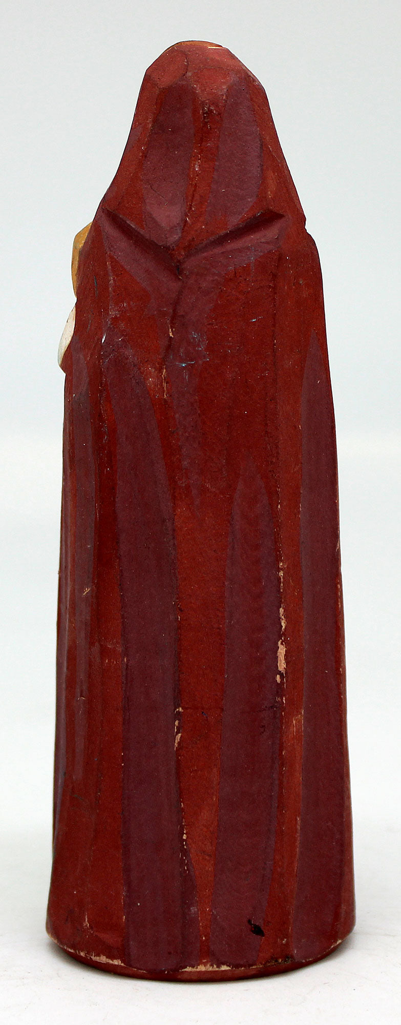 One-of-a-Kind Mary and Child WOODCARVED Handpainted Figurine 5.5