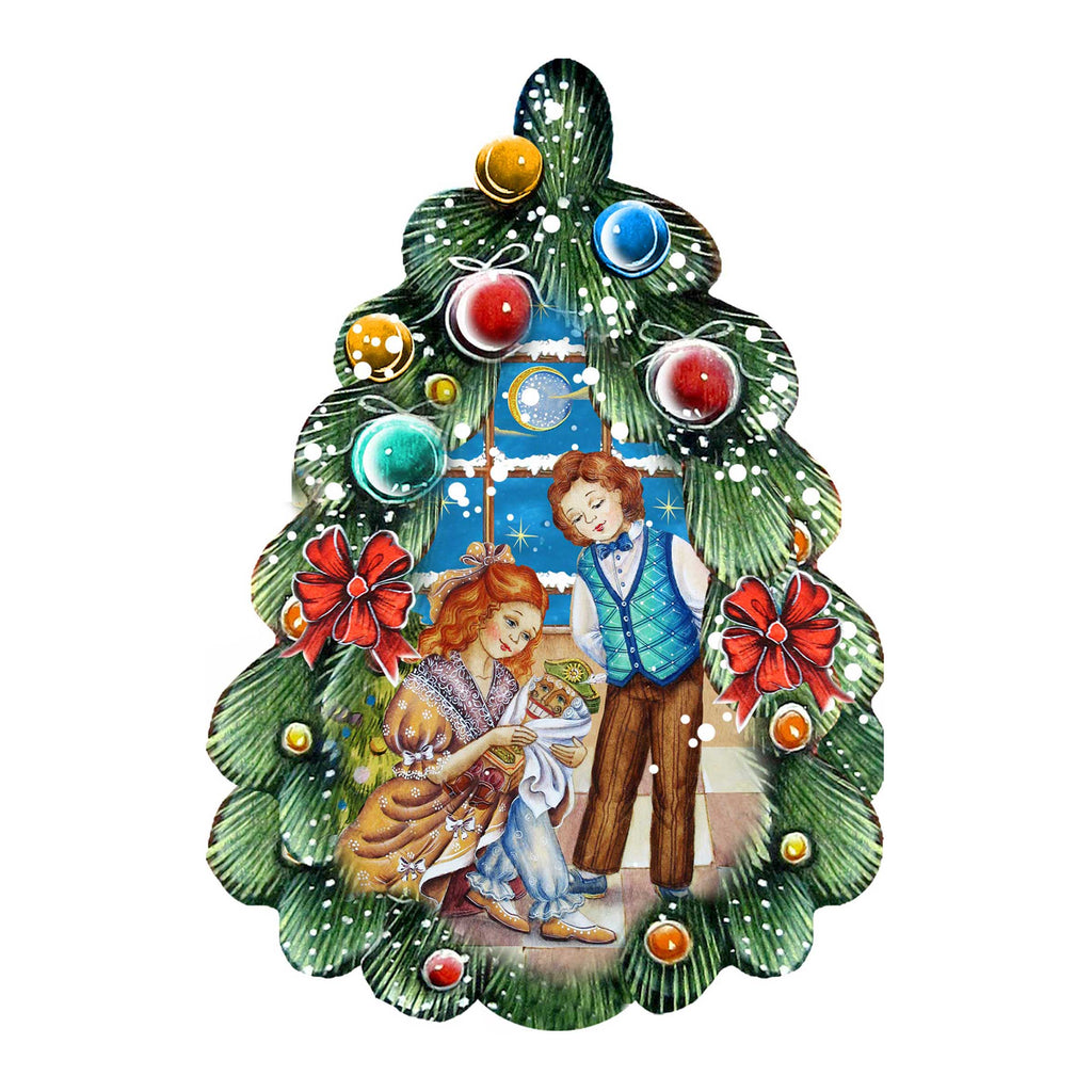 Nutcracker Christmas Tree Door Decor by G. DeBrekht - Christmas Decor - 8119184H