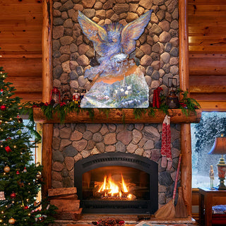 Snow Angel Wall Decor Over the Door Wooden Hanger by Josephine Wall - 842131F-JW