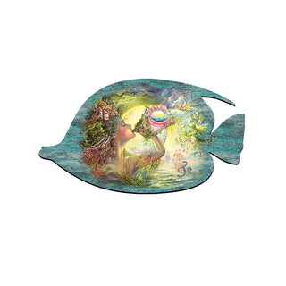Call of the Sea Wall Hanger by Josephine Wall - Coastal Sea-Life Decor - 845612H-JW