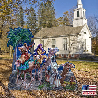 The Magic of Three Kings Nativity Outdoor Decor by D. Gelsinger - Nativity Holiday Decor - 8461022F-1810