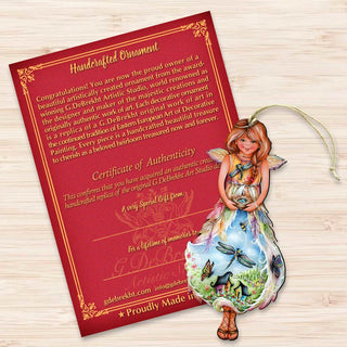 Spring Fairy Wooden Ornaments by Jamie Mills-Price - Easter Spring Decor - 8457902