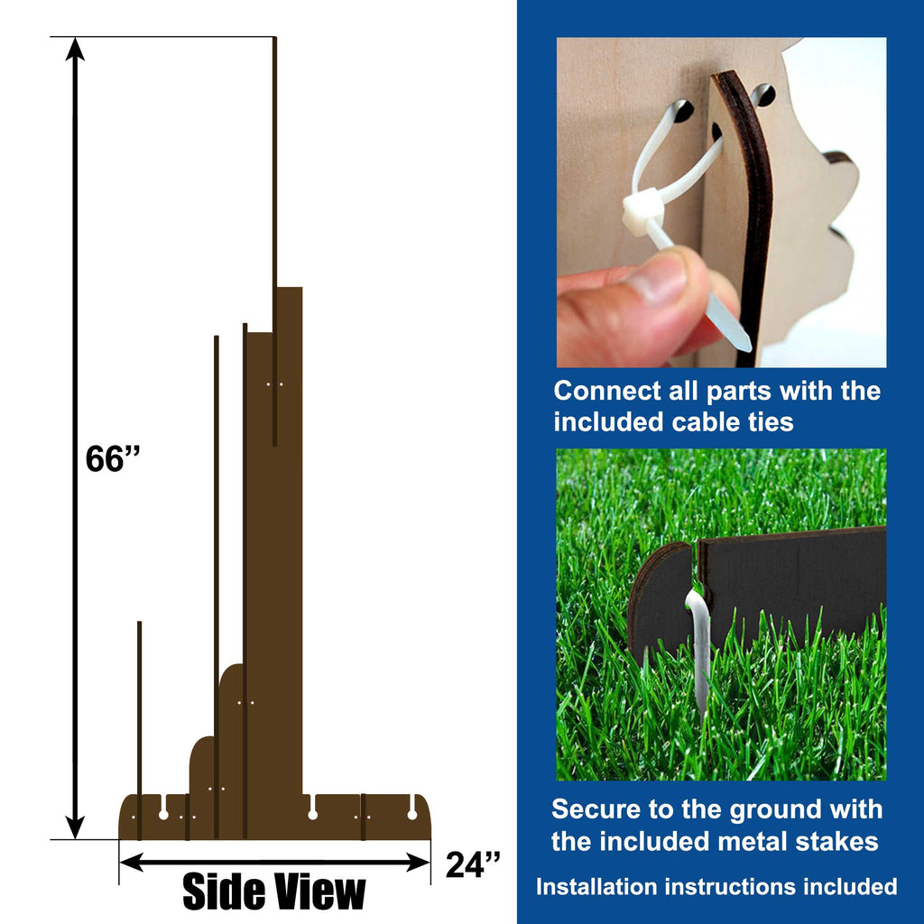 Three Kings Gifts Life Size Outdoor Nativity Scene 65