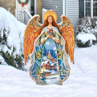 Blessing Home Angel Outdoor Decor by G. Debrekht Nativity Holiday Decor - 8611021F