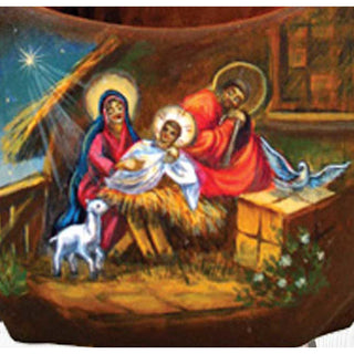 Devotional Holy Family Hand-Painted WOODCARVED Masterpiece by G. DeBrekht - Nativity Holiday Decor - 8215742 *** PRE-ORDER - Handmade Just for You! ***