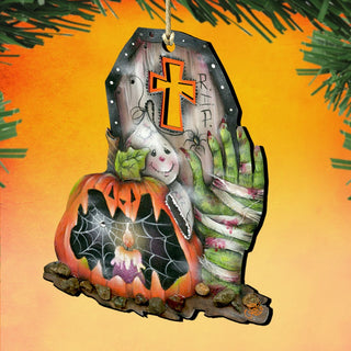 Scary Harry Wooden Ornaments Halloween by Jamie Mills-Price - Thanksgiving Halloween Decor - 8457405