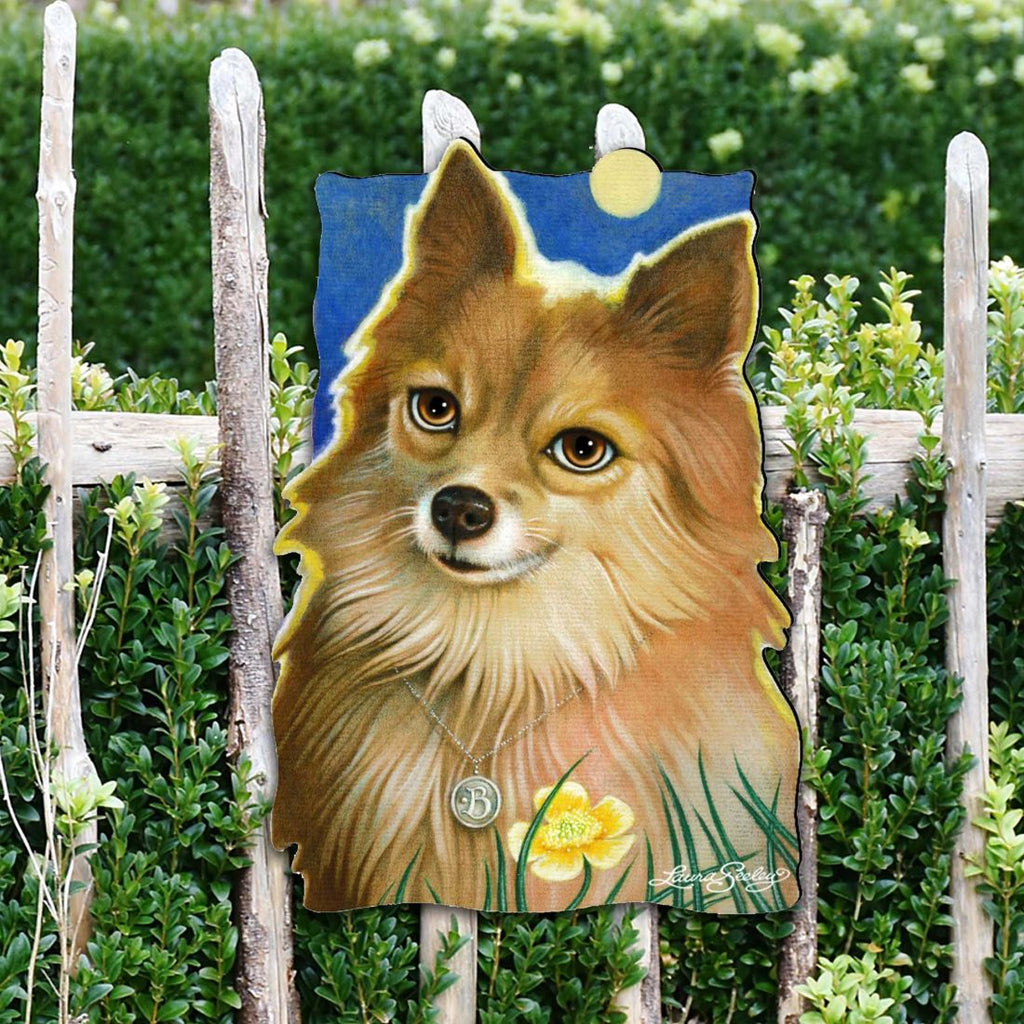 Ready When You Are Holiday Outdoor Decor Large Ornament by Laura Seeley - Pets Dog and Cats Decor - 8511018M