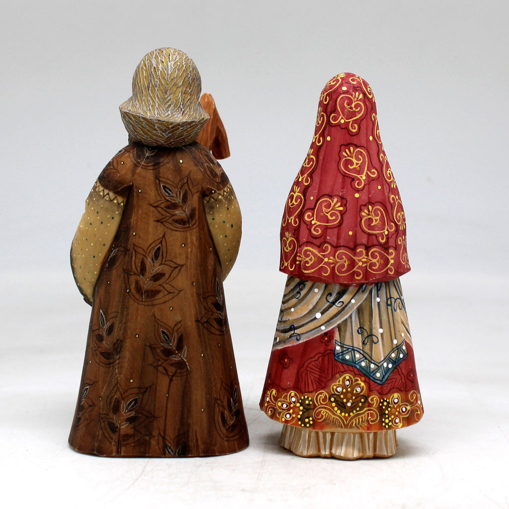 Holy Family Nativity Scene Set of 2 - Limited Edition Figurine Reserve by G.DeBrekht 5.5 to 5