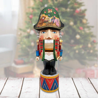 Nutcracker Hand-Painted WOODCARVED Masterpiece by G. DeBrekht - Christmas Decor - 210010-3