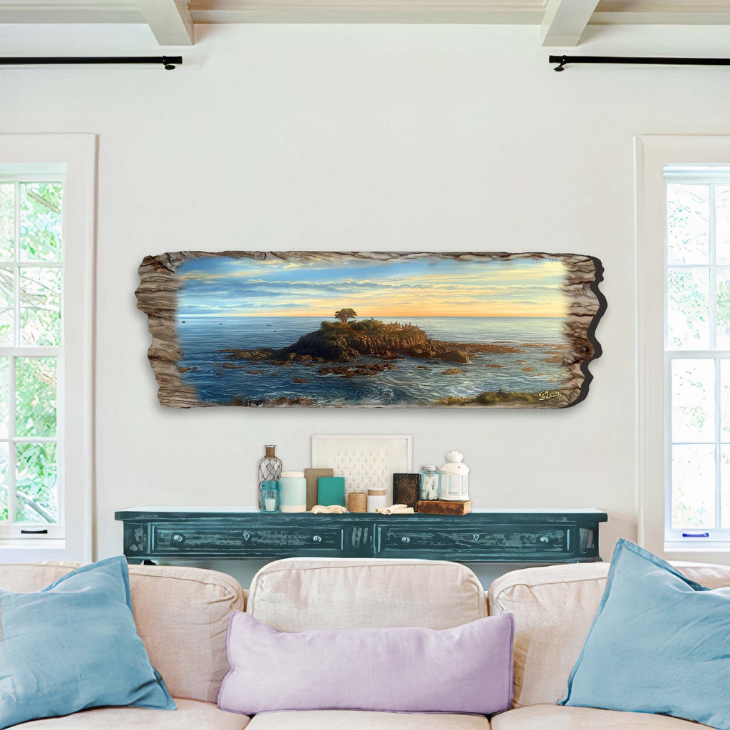 Ocean View Wooden Wall Art by G. DeBrekht Coastal Decor - 8491104W