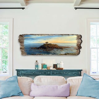 Ocean View Wooden Wall Art by G. DeBrekht Coastal Decor - 8491104W