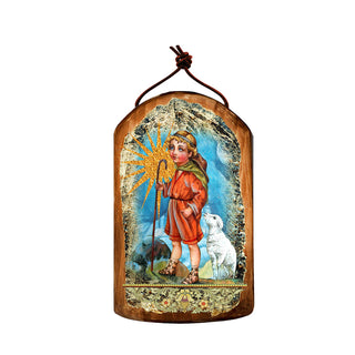 Shepherd Religious Christian Sacred Icon Ornament - Inspirational Icon Decor - 87045