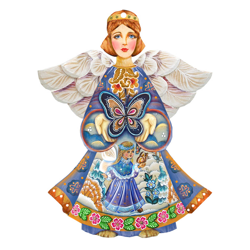 Butterfly Spring Angel Door Decor by G. DeBrekht - Easter Spring Decor - 8154152H
