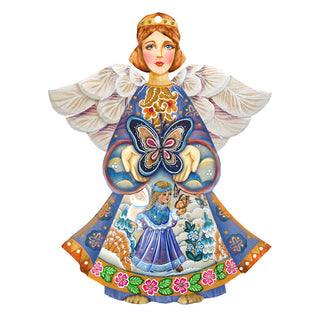Butterfly Spring Angel Door Decor by G. DeBrekht - Easter Spring Decor - 8154152H
