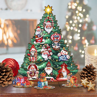 Christmas Story Christmas Tree Eco Wood Set by Jamie Mills-Price Christmas Decor - 8091509-MP