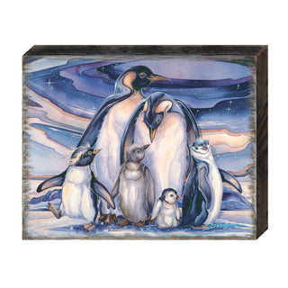 Sno Buddy Like you Wooden Wall Art by J. Bergsma - Nature Wildlife Decor - 85922659B-JB