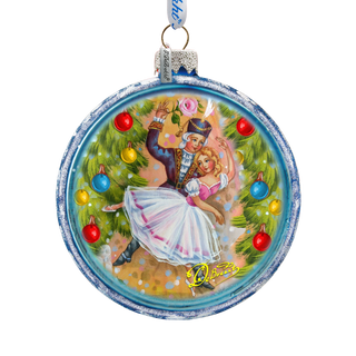 Christmas Ballet Glass Ornament by G. DeBrekht - Christmas Decor - 764-138