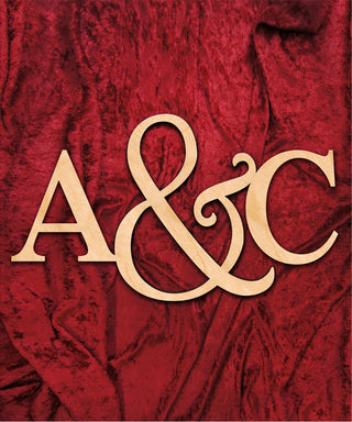 Wooden Monogram Letters - Wooden Monogram Initials - Wedding Decor - Wall Monogram - Door Hanger - Nursery Monogram - Personalized Gift