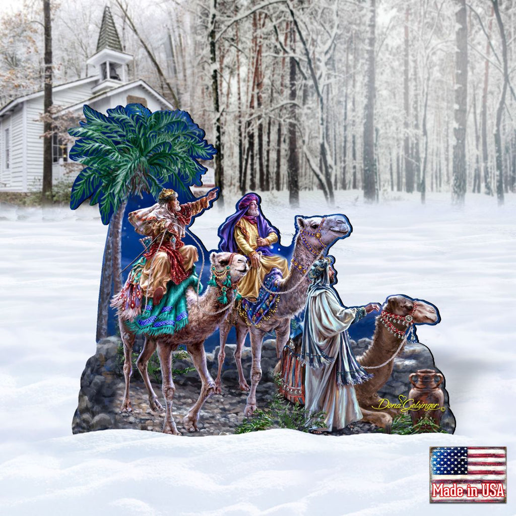 The Magic of Three Kings Nativity Outdoor Decor by D. Gelsinger - Nativity Holiday Decor - 8461022F-1810