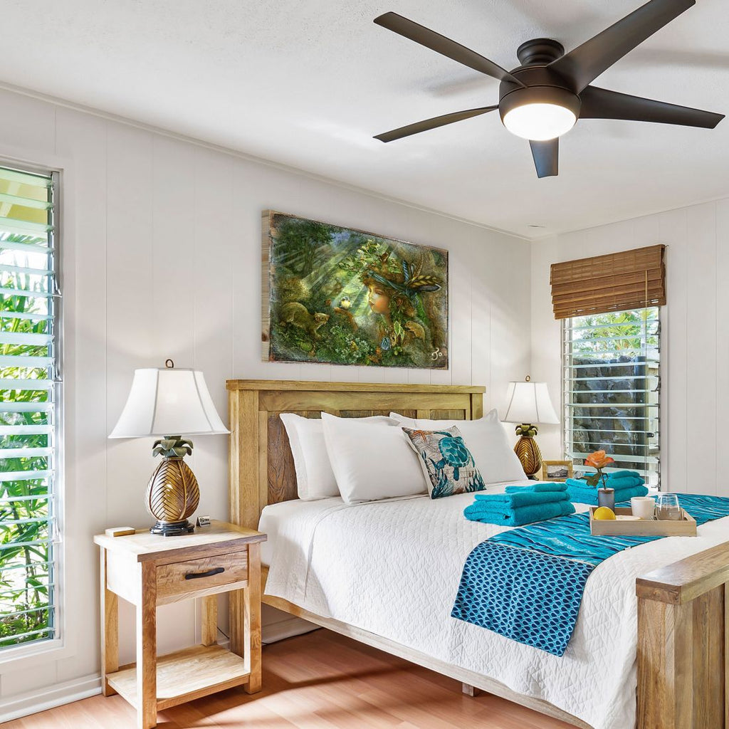 Nature Boy Fantasy Wooden Wall Art by Josephine Wall - Fantasy Decor - 852121-JW