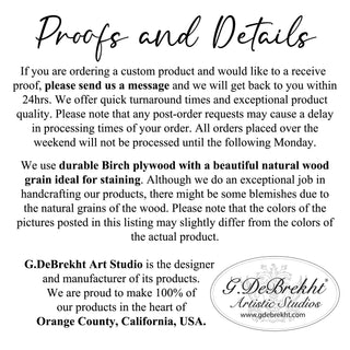 a brochure with a description of products and details