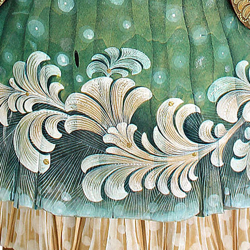 Guardian Angel Hand-Painted WOODCARVED Masterpiece by G. DeBrekht - Nativity Holiday Decor - L25119