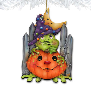 Jeepers Creepers Wooden Ornaments Halloween by Jamie Mills-Price - Thanksgiving Halloween Decor - 8457403