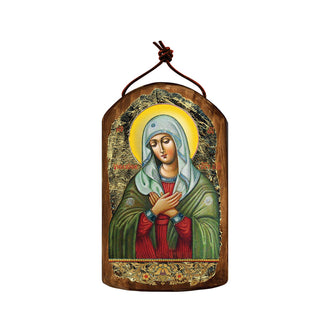 The Mother of God Tenderness Religious Orthodox Sacred Icon Ornament - Inspirational Icon Decor - 87012