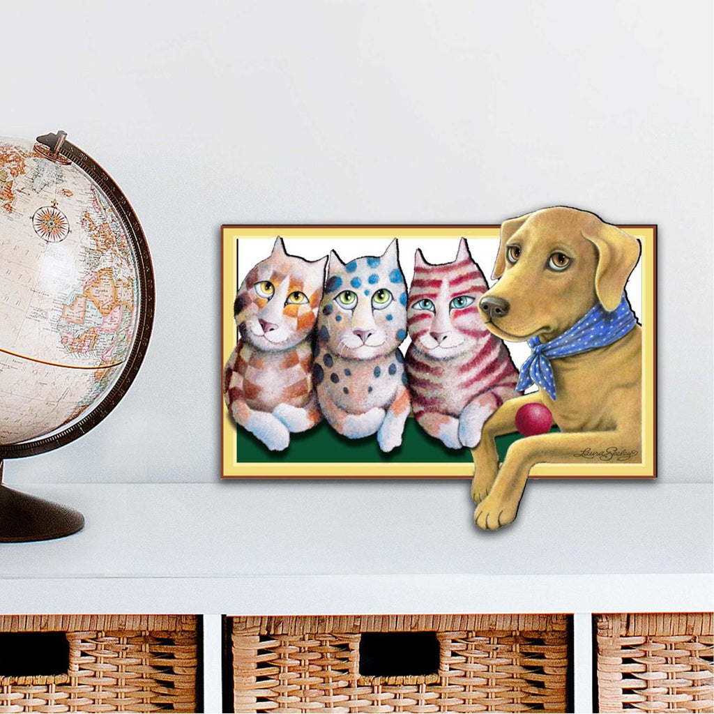 The Dog Holiday Outdoor Decor Large Ornament by Laura Seeley - Pets Dog and Cats Decor - 8511019M