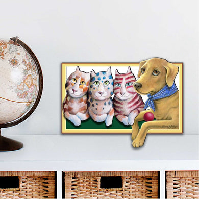 The Dog Holiday Outdoor Decor Large Ornament by Laura Seeley - Pets Dog and Cats Decor - 8511019M