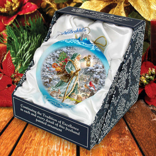 Saint Nicholas Glass Ornament Limited Edition by D. Gelsinger - Christmas Decor - 73918-DG