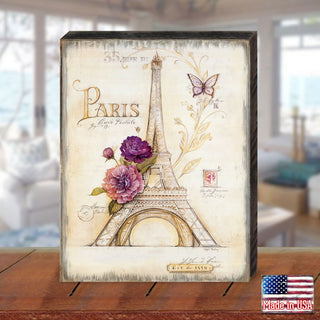 Grantville Eiffel Tower Wooden Wall Art by Nature Wonders - International Decor - 95312B
