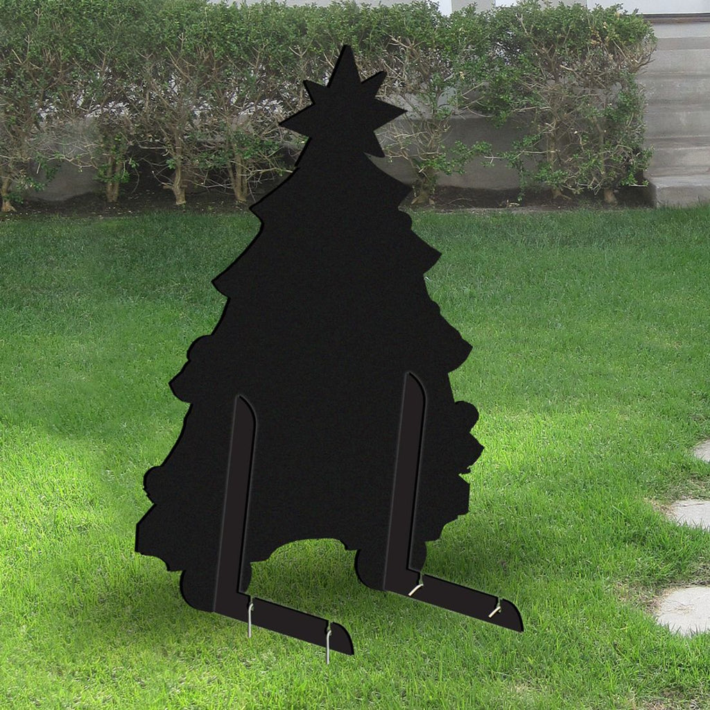 Santa Holiday Express Christmas Outdoor Decor by G. DeBrekht - Christmas Santa Snowman Decor - 8129211F-S3