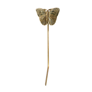 Butterfly Design Vintage Handmade Brass Bookmark - Unique Book Hook Design - Rare Find & Perfect Gift