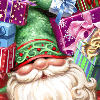 Gift Giver Gnome Dwarf Holiday Outdoor Decor by D. Gelsinger - Christmas Decor - 8461054F-DG