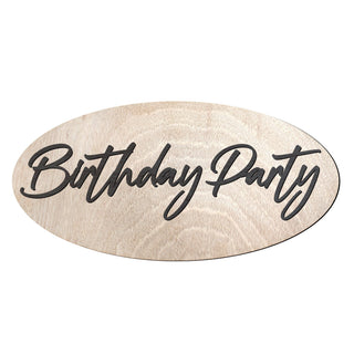 Birthday Party Sign, Birch Wood Sign, Happy Birthday Sign, Welcome Sign, Birthday Party Decorations - 320312