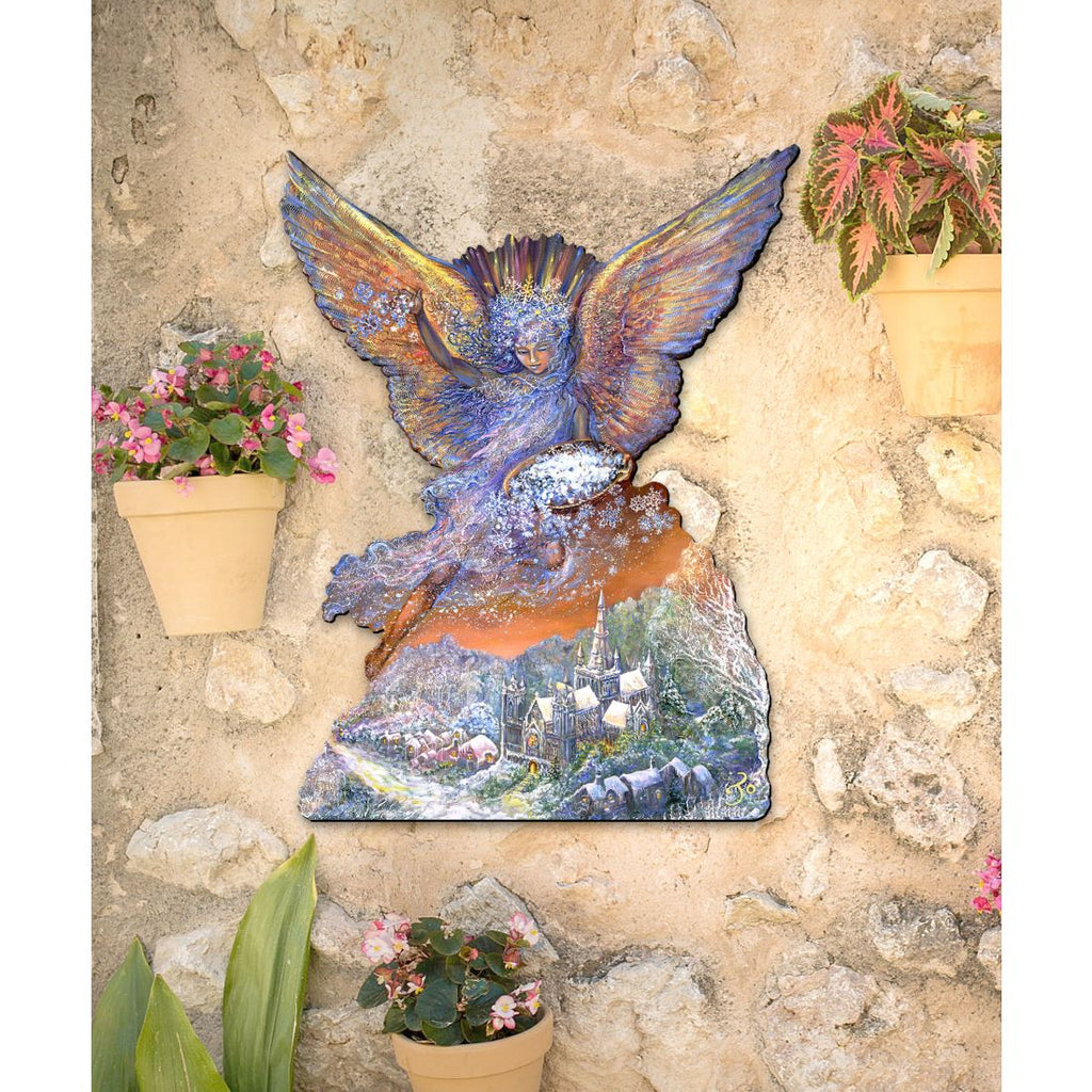 Snow Angel Holiday Door Decor by Josephine Wall - Christmas Decor - 842131H-JW