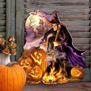 All Hallows Eve Holiday Door Décor by D. Gelsinger - Halloween Décor - 8461091H-0821