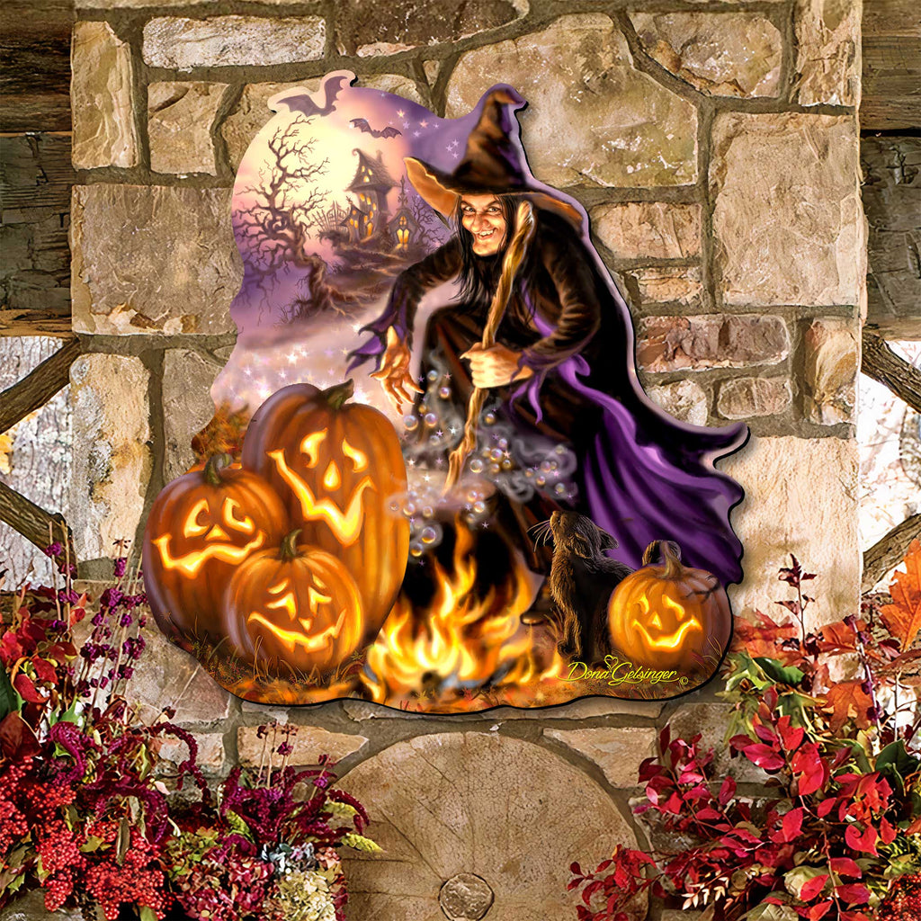All Hallows Eve Holiday Door Décor by D. Gelsinger - Halloween Décor - 8461091H-0821