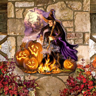 All Hallows Eve Holiday Door Décor by D. Gelsinger - Halloween Décor - 8461091H-0821