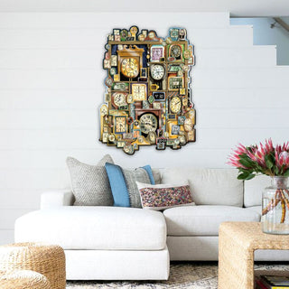 Telling Time Whimsical Wall Art by Laura Seeley - Love Family Kids Decor - 8513014-LS