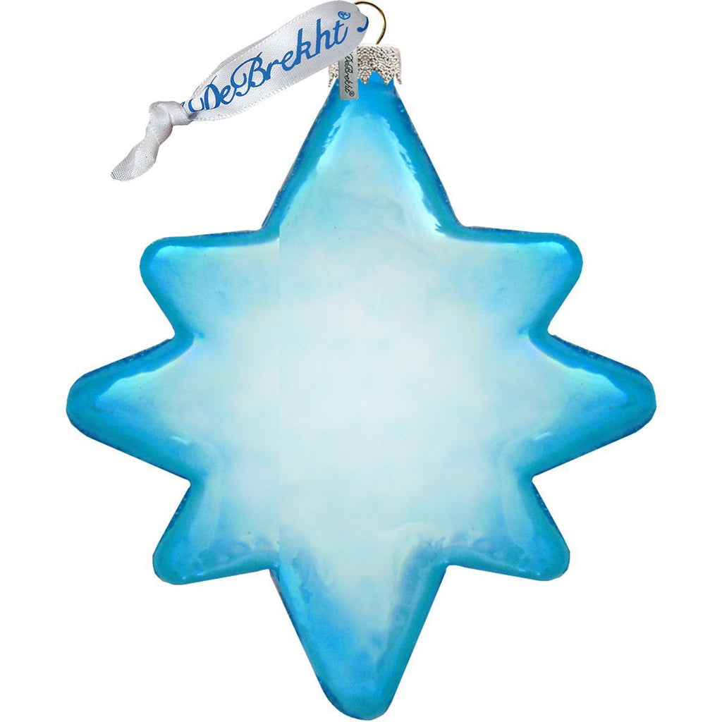 Glass LED Lighted Star Ornament Blank #C70504-LED