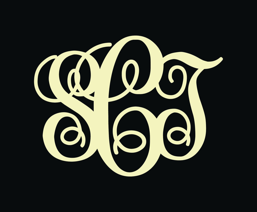 10-36 Unpainted Wooden Personalized Monogram Wall Letters - Personalized Monogram Wall Hanging for Wedding Decor Door Hanger Dorm Room or Rustic Home Decor