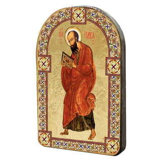 St. Paul Wooden Gold Plated Religious Christian Sacred Icon - Inspirational Icon Decor - 86035