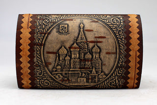 One-of-a-Kind Birch Bark Tree Wooden Box 2.5