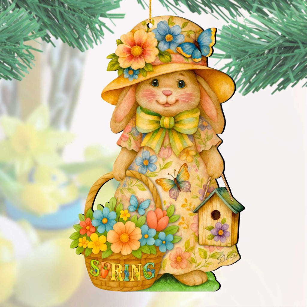 Spring Bunny Ornaments - Easter Spring Decoration - Easter Gift by G. Debrekht - 8652865