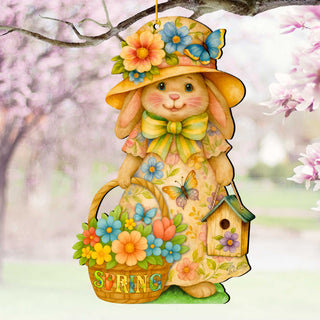 Spring Bunny Ornaments - Easter Spring Decoration - Easter Gift by G. Debrekht - 8652865
