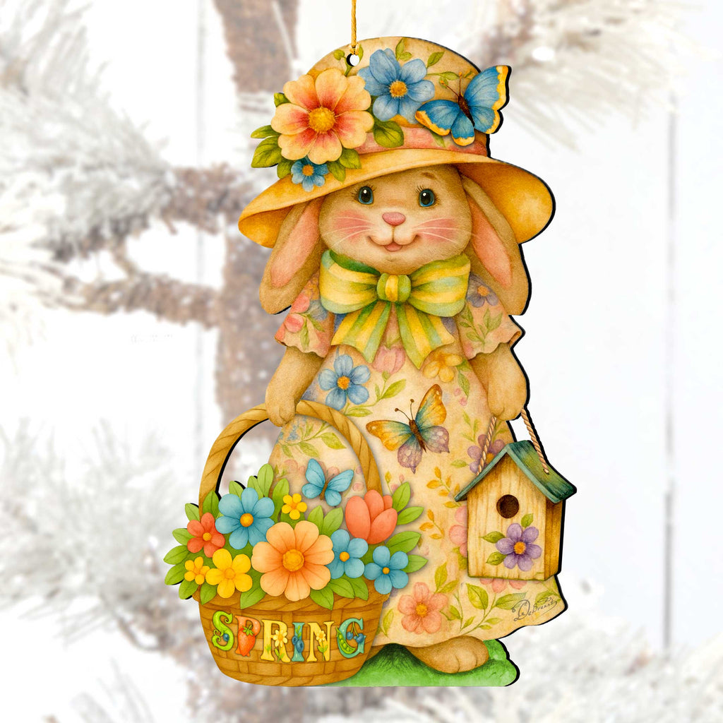 Spring Bunny Ornaments - Easter Spring Decoration - Easter Gift by G. Debrekht - 8652865